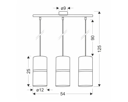 Люстра Candellux Gina (33-19783)