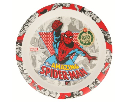 Набір дитячого посуду Stor Spiderman - Comic, Bamboo Set (Stor-01275)