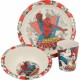 Набір дитячого посуду Stor Spiderman - Comic, Bamboo Set (Stor-01275)