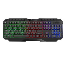 Клавіатура Xtrike ME KB-306 LED USB UA Black (KB-306UA)