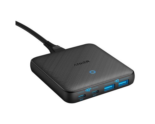 Зарядний пристрій Anker PowerPort 543 Atom III Slim 4 - 65W 22xUSB-C PIQ3.0 (A2046G12)