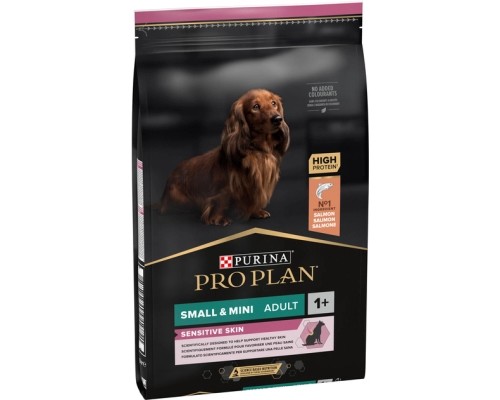 Сухий корм для собак Purina Pro Plan Small&Mini Sensitive Skin з лососем 7 кг (7613035123441)