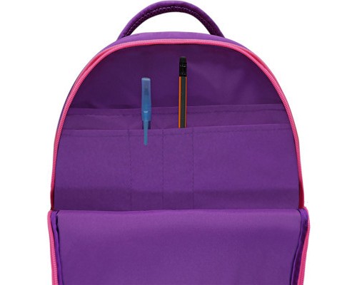 Рюкзак шкільний Bagland Butterfly 21 л. фіолетовий 1154 (0056566) (953917126)