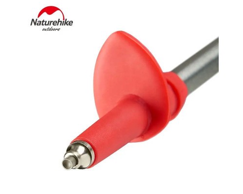 Трекінгові палиці Naturehike ST06 NH17D006-D 3-секційна срібляста 1 шт (6927595748602)