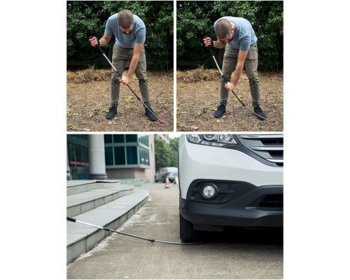 Трекінгові палиці Naturehike ST06 NH17D006-D 3-секційна срібляста 1 шт (6927595748602)