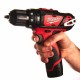 Шуруповерт Milwaukee M12 BPD-202C, 2x2Ah, кейс (4933441940)