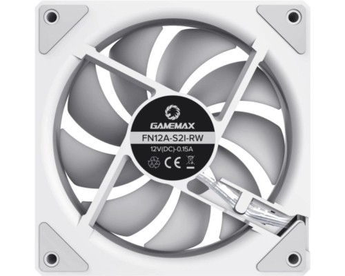 Кулер до корпусу Gamemax FN12A-S2I-RW