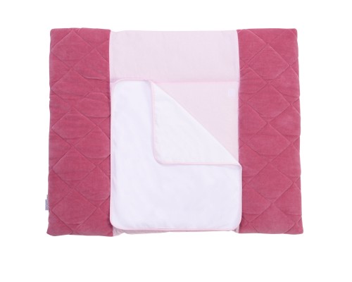 Пеленальний матрацик Верес Velour Wild rose 72х80 см (429.11)