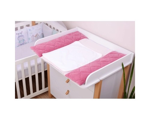 Пеленальний матрацик Верес Velour Wild rose 72х80 см (429.11)