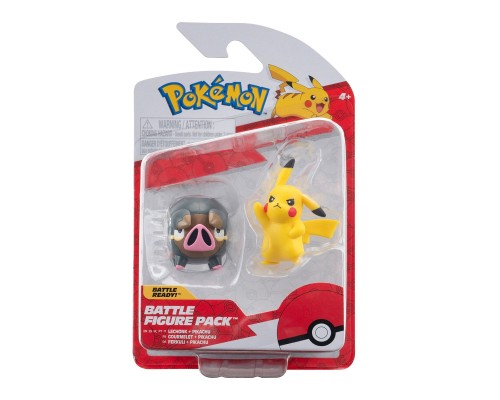 Фігурка Pokemon W17 - Пікачу та Лечонк (PKW3566)