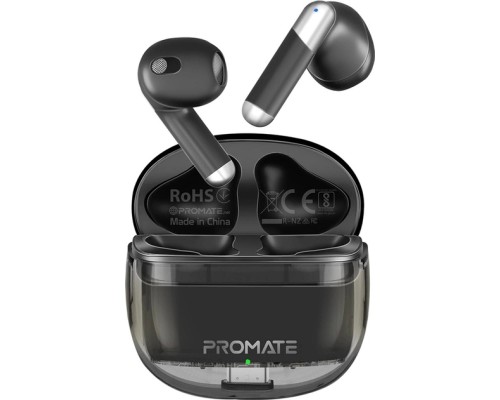 Навушники Promate TransPods Black (transpods.black)