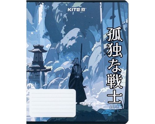 Зошит Kite Anime 18 аркушів, лінія (K24-237)