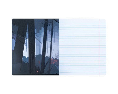 Зошит Kite Anime 18 аркушів, лінія (K24-237)