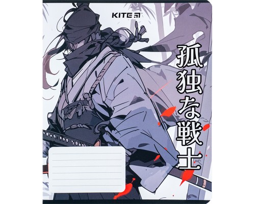 Зошит Kite Anime 18 аркушів, лінія (K24-237)