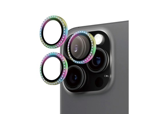 Скло захисне Armorstandart for Camera AR iPhone 16 Pro / 16 Pro Max Crystal (ARM79415)