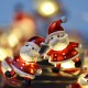 Гірлянда YES! Fun На мідному дроті Санта 20 LED Тепло-біла 2.2 м На батарейках (801211)