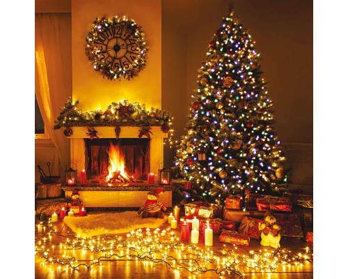 Гірлянда ColorWay LED 100 10 м 8 функцій (CW-G-100L10UMC)