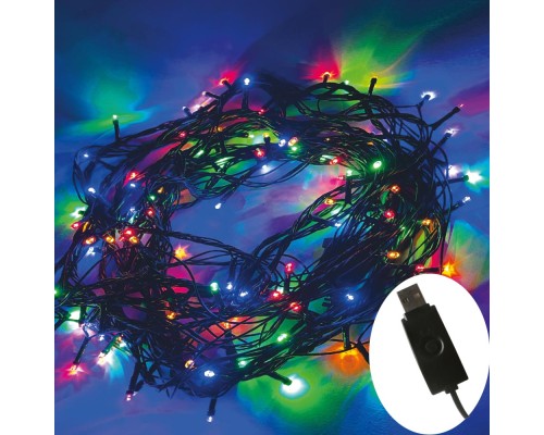 Гірлянда ColorWay LED 100 10 м 8 функцій (CW-G-100L10UMC)