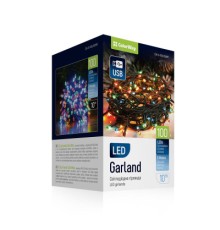 Гірлянда ColorWay LED 100 10 м 8 функцій (CW-G-100L10UMC)