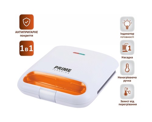 Сендвічниця PRIME Technics PMM 107 W