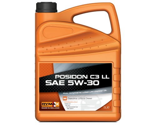 Моторна олива RYMAX Posidon C3 LL 5W-30, 5л.