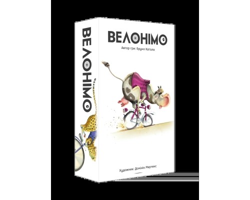Настільна гра Geekach Games Велонімо (Velonimo) (укр.) (GKCH087VN) Настільна гра Geekach Games Велонімо (Velonimo) (укр.) (GKCH087VN)