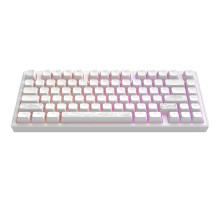 Клавіатура Dark Project ALU81 Terra Nostra PBT RGB Mech G3MS Moonstone White (DPKB_NOSTRA_81_ANSI_WHITE_UA)