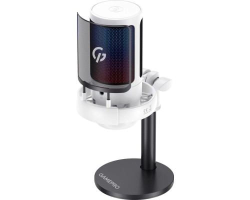 Мікрофон GamePro UGM105W White (UGM105W)