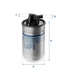 Фільтр паливний UFI 24.424.00