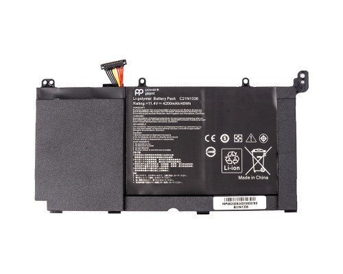 Акумулятор до ноутбука ASUS VivoBook A551L (B31N1336) 11.4V 4200mAh PowerPlant (NB432165)