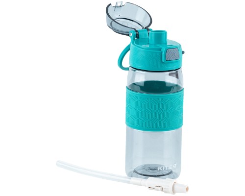 Поїльник-непроливайка Kite 600 мл, сіро-зелена (K24-1201-1)