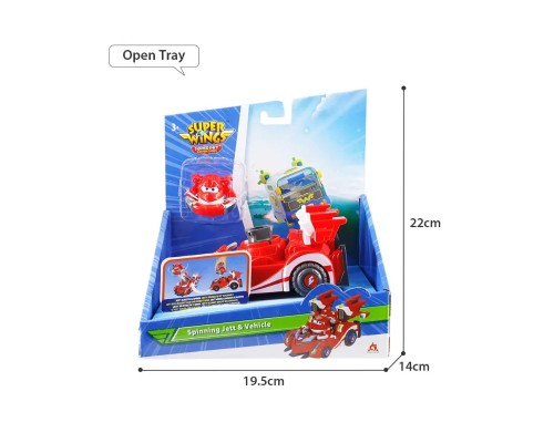 Ігровий набір Super Wings Spinning Vehicle Джетт (Jett) (EU770310)