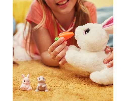 Інтерактивна іграшка Pets & Robo Alive Мама кролиця з сюрпризом (9554)