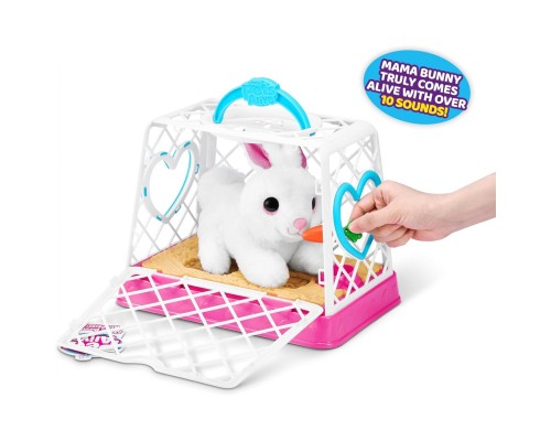 Інтерактивна іграшка Pets & Robo Alive Мама кролиця з сюрпризом (9554)