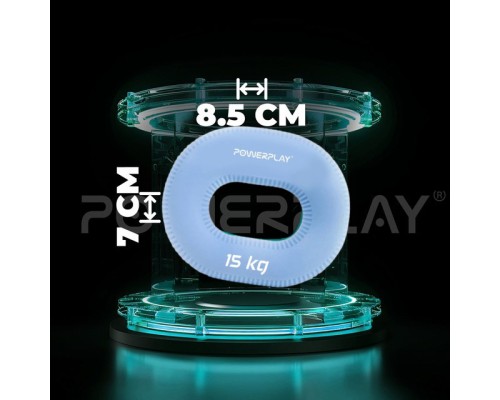 Еспандер PowerPlay PP-4336 Hand Grip Light 15 кг Блакитний (PP_4336_Blue_15kg)