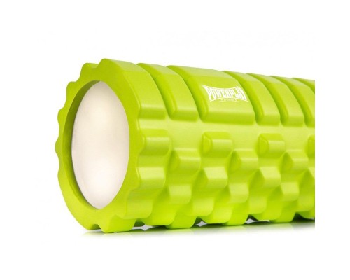 Масажний ролик PowerPlay 4025 Massage Roller 33x14см Зелений (PP_4025_Green)