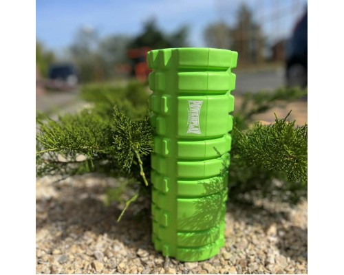 Масажний ролик PowerPlay 4025 Massage Roller 33x14см Зелений (PP_4025_Green)