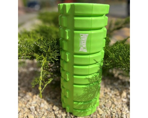Масажний ролик PowerPlay 4025 Massage Roller 33x14см Зелений (PP_4025_Green)