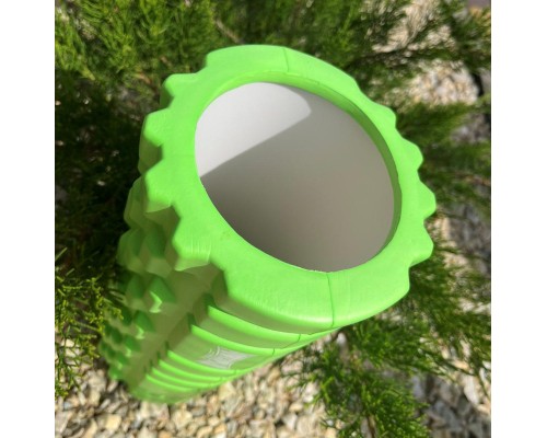 Масажний ролик PowerPlay 4025 Massage Roller 33x14см Зелений (PP_4025_Green)