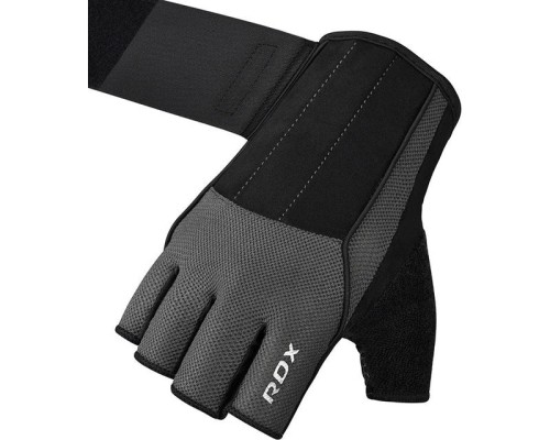 Рукавички для фітнесу RDX W3 with EVA Padding Grey S (WGS-W3G-S+)