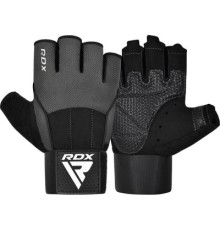 Рукавички для фітнесу RDX W3 with EVA Padding Grey S (WGS-W3G-S+)