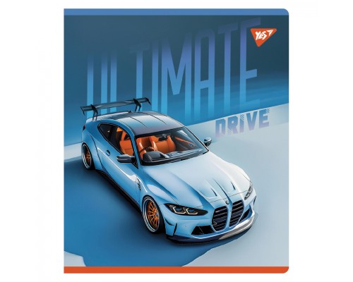 Зошит Yes Ultimate drive А5 24 аркушів клітинка (767541)