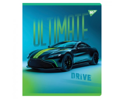 Зошит Yes Ultimate drive А5 24 аркушів клітинка (767541)