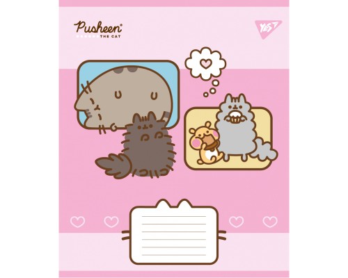 Зошит Yes Pusheen Funny А5 12 аркушів лінія (767603)