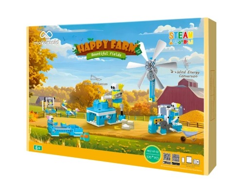 Конструктор Makerzoid Happy Farm Bountiful Fields (MKZ-HF-02)