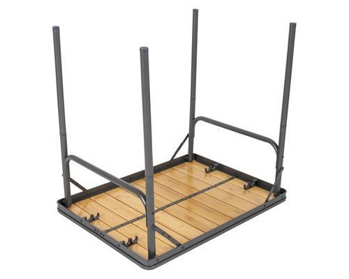 Туристичний стіл Bo-Camp Margate 75x55 cm Bamboo Brown (1404666) (DAS303289)