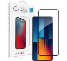 Скло захисне ACCLAB Full Glue Xiaomi Poco M6 Pro Black (1283126589775)