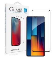 Скло захисне ACCLAB Full Glue Xiaomi Poco M6 Pro Black (1283126589775)