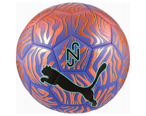 М'яч футбольний Puma Neymar JR Graphic ball 084678-01 фіолетовий, помаранчевий 5 (4067984268587)