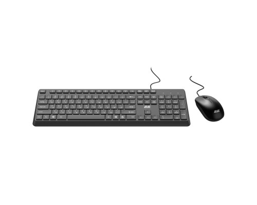 Комплект 2E MK405 USB UA Black (2E-MK405UBK)